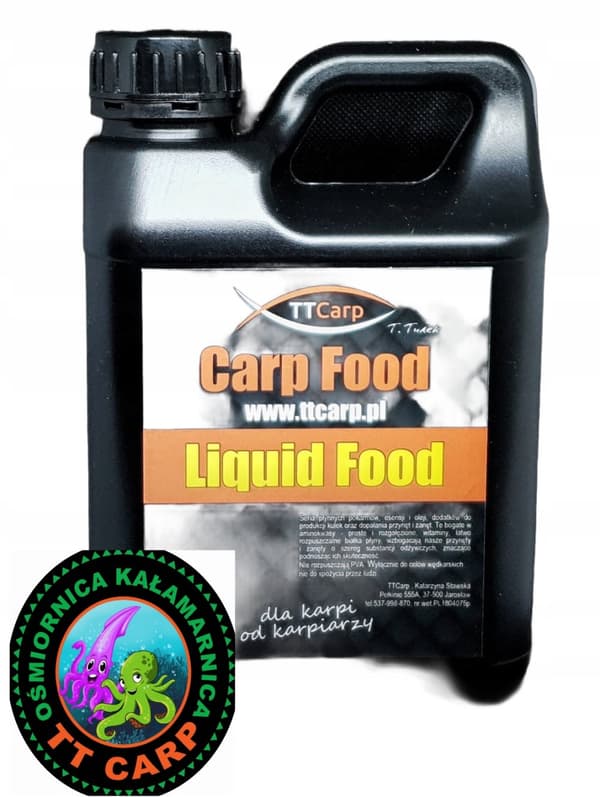 TTCarp Liquid CSL Bläckfisk och Squid 1000ml