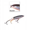 Miniatyrbillede 3 af 11: Agn Popper Flopper Wobbler til gedde, malle, gedde, sandart 06 10 cm