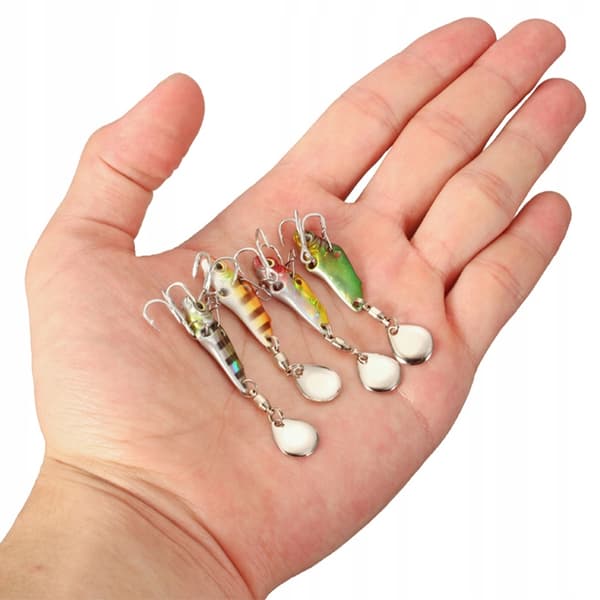 Vaappu Spinner Bait AHVEN HAUKI Metalli 3g 3cm