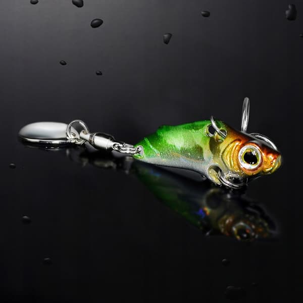 Wobbler Spinner Bait ABORRER GEDDE Metal 3g 3cm