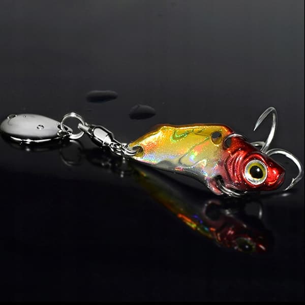 Wobbler Spinner Bait ABORRER GEDDE Metal 3g 3cm