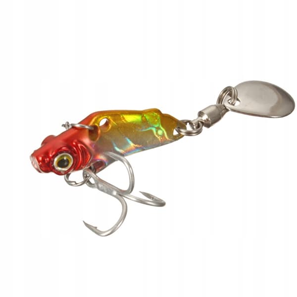 Wobbler Spinner Bait ABORRER GEDDE Metal 3g 3cm