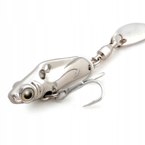 Wobbler Spinner Bait ABORRER GEDDE Metal 3g 3cm