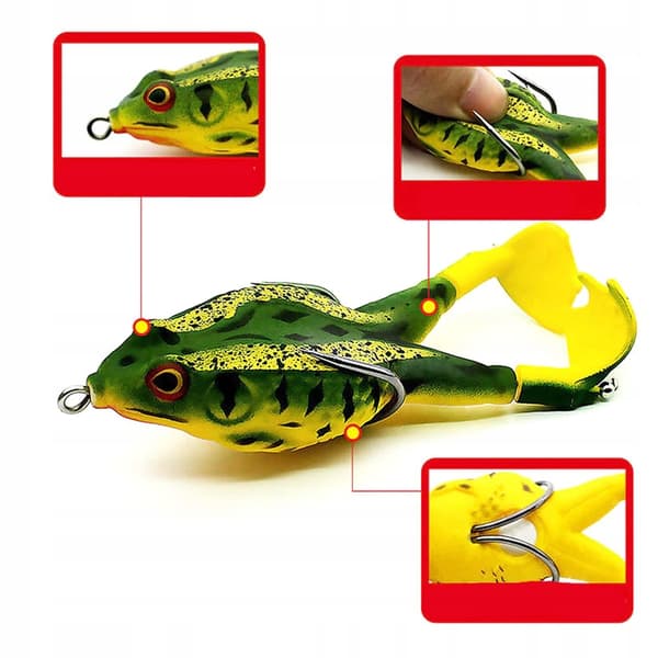 FRØ WOBBLER FLYDENDE MALLEBIT GEDDE ZANDER F154c