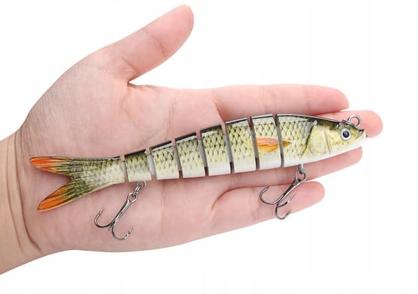 Vaappu PIKE ZANDER Jointed Sinking F146 GREEN