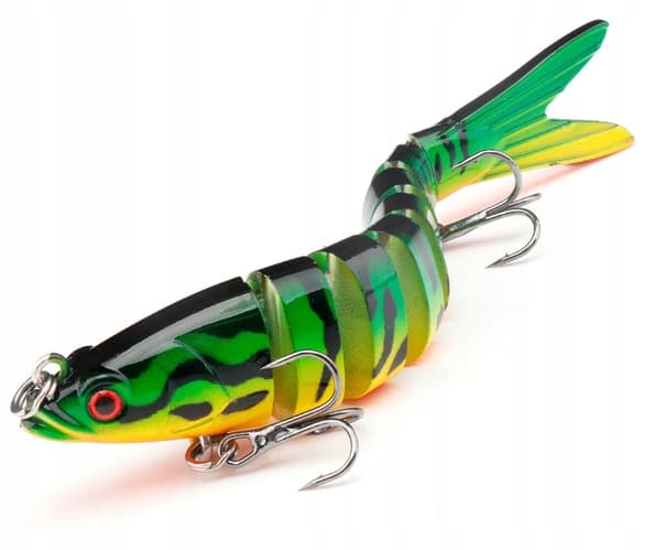 Vaappu PIKE ZANDER Jointed Sinking F146 GREEN