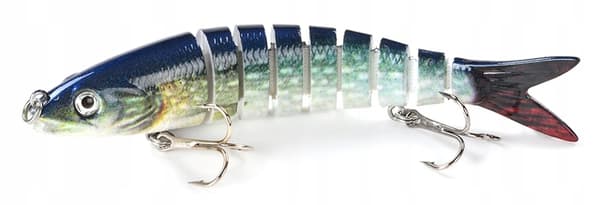 Vaappu PIKE ZANDER Jointed F145 SININEN