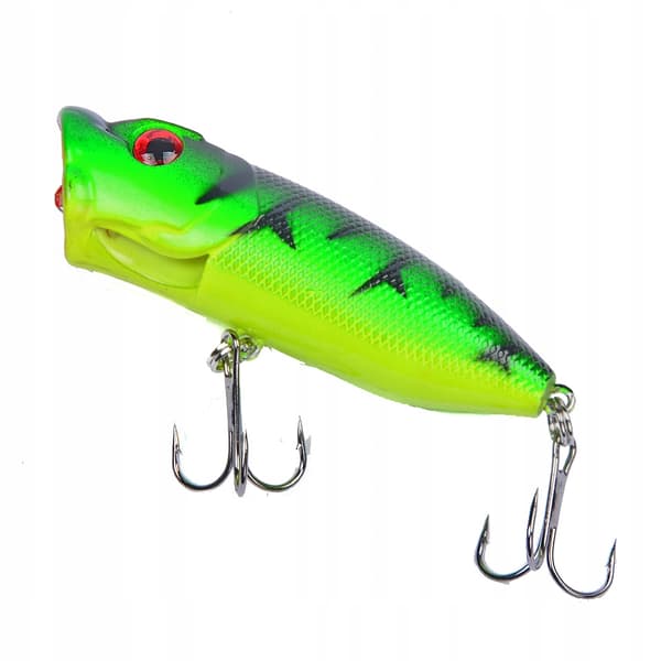 POPPER FLOPPER Wobbler AHVEN HAUKI F141 VIHREÄ
