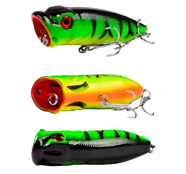 POPPER FLOPPER Wobbler AHVEN HAUKI F141 VIHREÄ