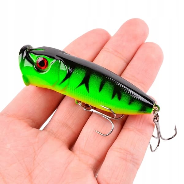 POPPER FLOPPER Wobbler AHVEN HAUKI F141 VIHREÄ