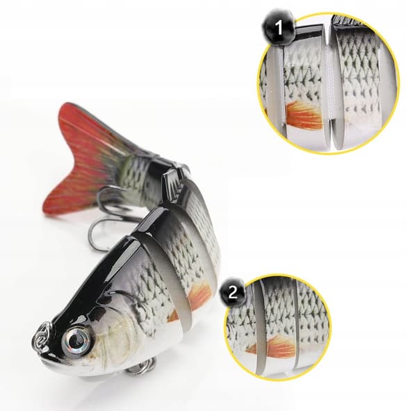 SET MED 3 GÄDDAR- OCH GÖSWOBBLERSBETEN, ASK, VINKLAD, 8,4 cm 11,2 g