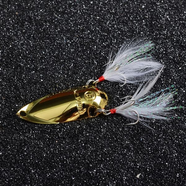 LUSIKKALAUTAINEN KALASTUSSYÖTTI HAUKI KUHA 15g 5.1cm 2 KOURULLA