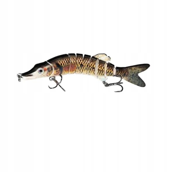 Wobbler FISKEBETE GÄDDA GÖS MAL Trasig 8-segment 9cm 7g