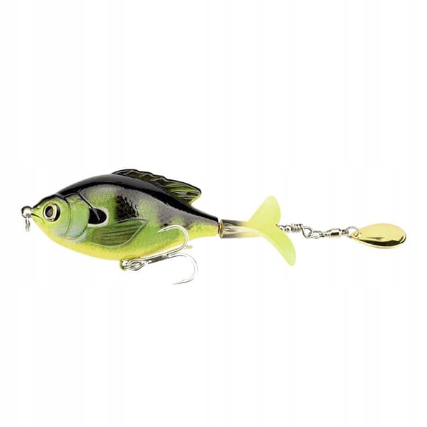 Vaappu FISHING Viehe HAUKI MONNI AHVEN PYRÄ + Lippa 9.5cm 16.8g