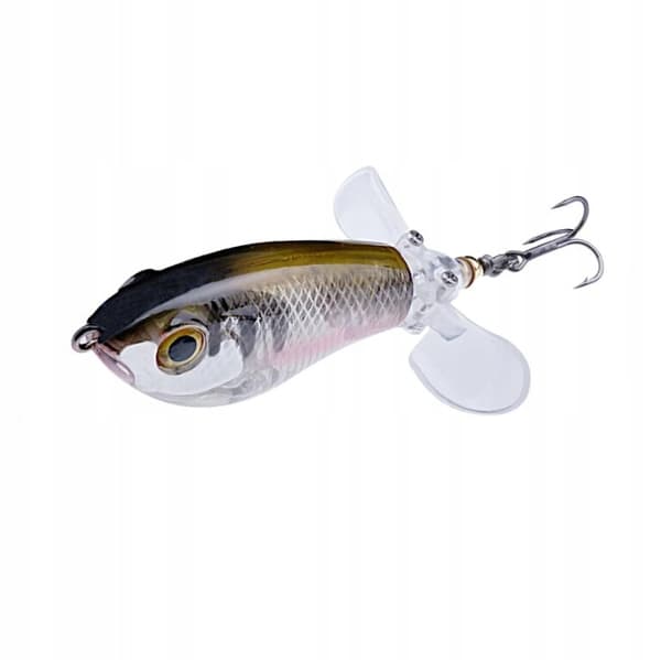 Wobbler FISKEAGOD GEDDE MALLEBALL Popper Flopper Whopper SWIVEL 9g