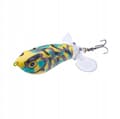 Miniatyrbillede 4 af 5: Wobbler FISKEAGOD GEDDE MALLEBALL Popper Flopper Whopper SWIVEL 9g