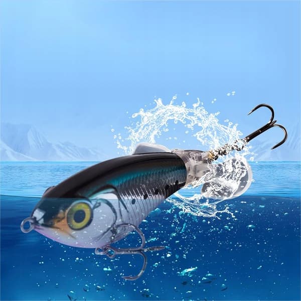 Wobbler FISKEAGOD GEDDE MALLEBALL Popper Flopper Whopper SWIVEL 9g