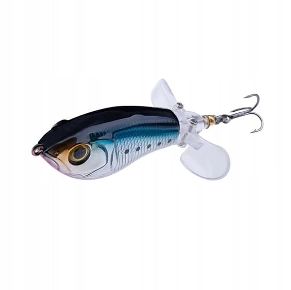 Wobbler FISKEAGOD GEDDE MALLEBALL Popper Flopper Whopper SWIVEL 9g