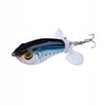 Miniatyrbillede 1 af 5: Wobbler FISKEAGOD GEDDE MALLEBALL Popper Flopper Whopper SWIVEL 9g