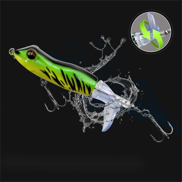 Wobbler FISKEAGOD GEDDE MALLEBALL Popper Flopper Whopper XL 10cm 17g