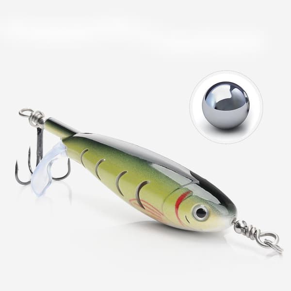 Vaappu KALASTUSSYÖTTI HAUKI MONNI Popper Flopper Whopper KELLUKKEET 8cm 8g
