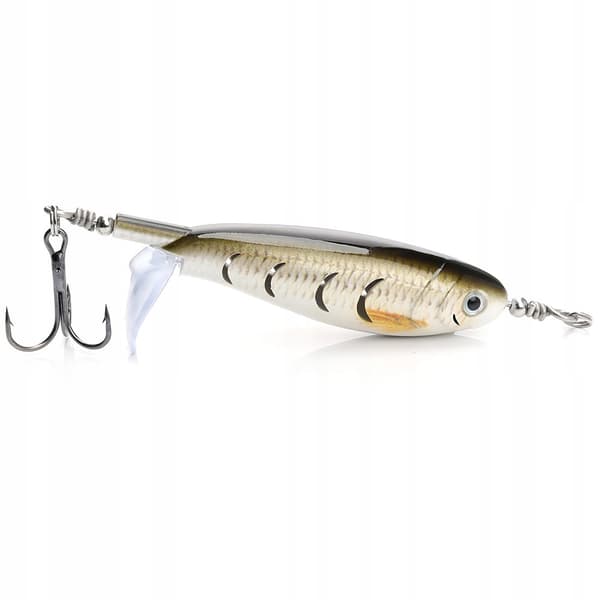 Wobbler FISKEAGOD GEDDE MALLEBALL Popper Flopper Whopper FLÅD 8cm 8g