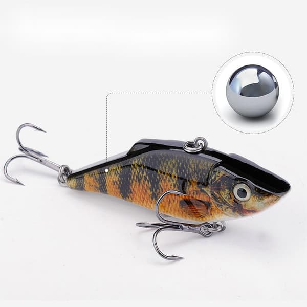 Vaappu KALASTUSSyötti HAUKI KUHA MONNI Ahven Tehokas 7cm 13g