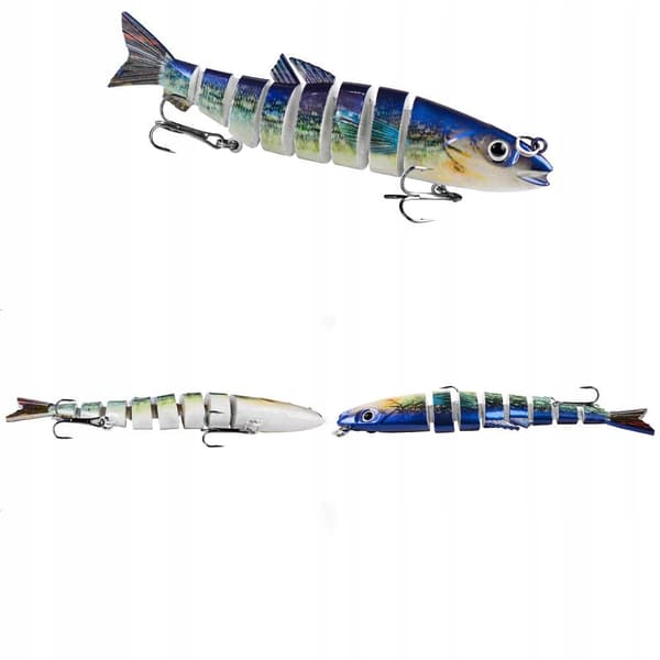 Wobbler FISKEAGOD GEDDE SANDER BLOKERET Effektiv 19g 13,5cm