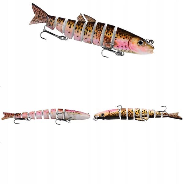 Vaappu KALASTUSSYÖTTI HAUKI KUHA TUKKITTU Tehokas 19g 13.5cm