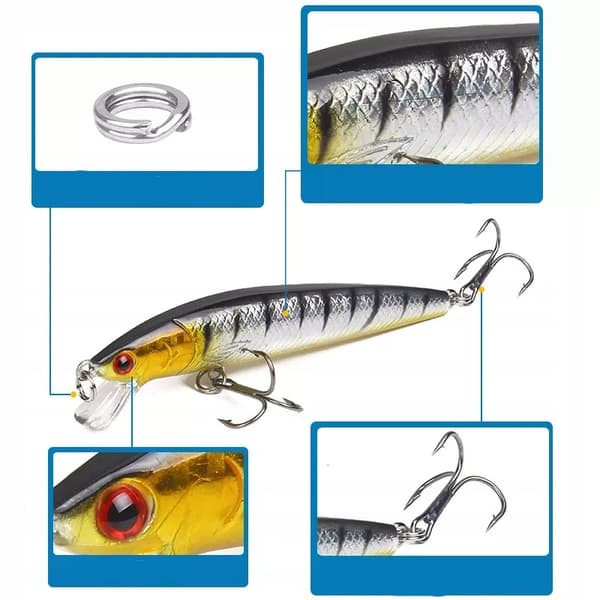 Vaappu ZANDER KUHA MONNI Effective 13.5g F142 SININEN