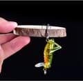 Miniatyrbillede 3 af 11: Wobbler GRÆSKEHOPPER GRÆSKEHOPPER CIKADE FISKEAGOD GEDDE Zander 4cm