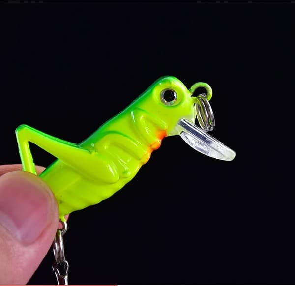 Wobbler GRÆSKEHOPPER GRÆSKEHOPPER CIKADE FISKEAGOD GEDDE Zander 4cm