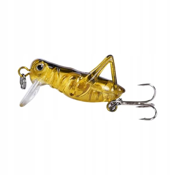 Wobbler GRÆSKEHOPPER GRÆSKEHOPPER CIKADE FISKEAGOD GEDDE Zander 4cm