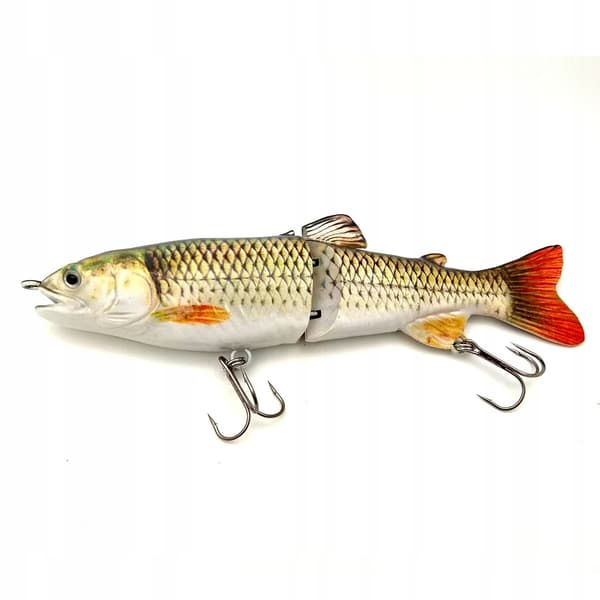 Vaappu KALASTUSSYÖTTI HAUKKI KUHA MONNIT Jäljittelee TAIMEN XXXL 68g 18.5cm