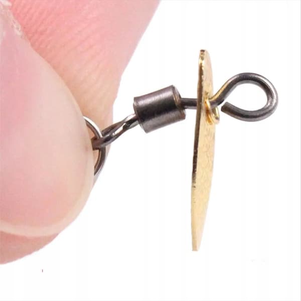 Mini SPOON GRAIN -siima Taimen AHVEN Kuha HAUKI Särki 0,4 g 1,3 cm