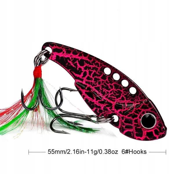 Vaappu SWING KALASTUSSYÖTTI HAUKI KUHA AHVEN 11g 5.5cm EL165