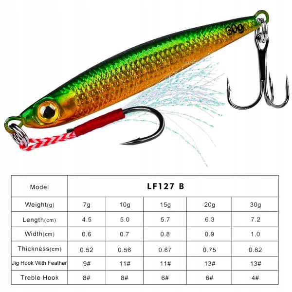 Vaappu KALASTUSSYÖTTI PROBEROS HAUKKI KUHA AHVEN 20g 6.3cm EL163B
