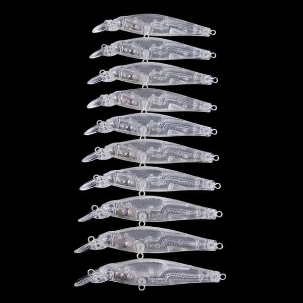 BODY Wobbler HAUKKI KUHA AHVEN Tee-se-itse MAALAUTUSVAAKA 10 kpl 8,5 cm 7 g