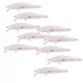 Pikkukuva 1 / 11: BODY Wobbler HAUKKI KUHA AHVEN Tee-se-itse MAALAUTUSVAAKA 10 kpl 8,5 cm 7 g