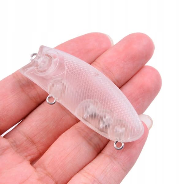 KROPP Wobbler GÄS GÖS Gör-det-själv för MÅLNING 10 st 6 cm 9,3 g