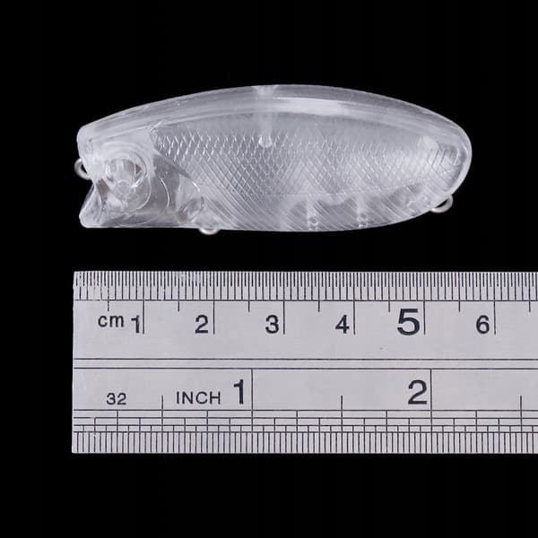 KROPP Wobbler GÄS GÖS Gör-det-själv för MÅLNING 10 st 6 cm 9,3 g