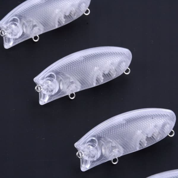 KROPP Wobbler GÄS GÖS Gör-det-själv för MÅLNING 10 st 6 cm 9,3 g