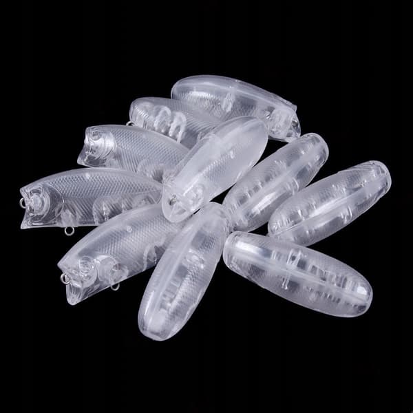 KROPP Wobbler GÄS GÖS Gör-det-själv för MÅLNING 10 st 6 cm 9,3 g