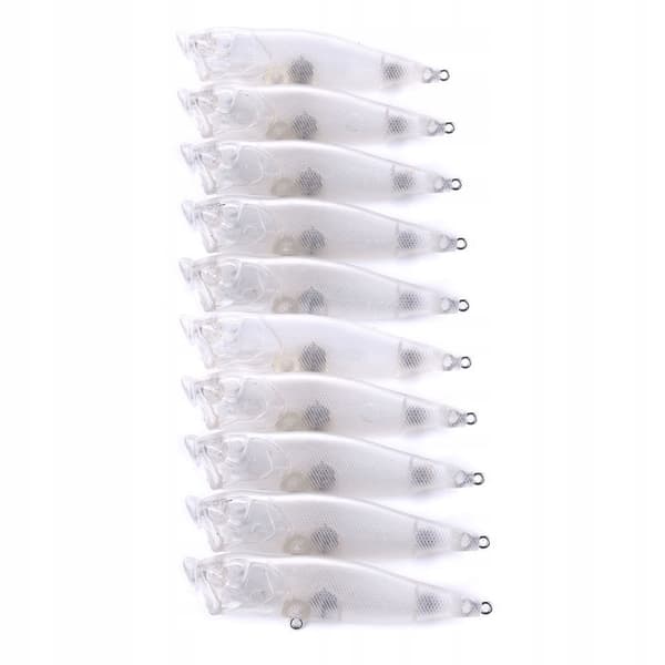 BODY Wobbler HAUKKI KUHA AHVEN Tee-se-itse MAALAUSKALKUSTUS 9cm 10.5g 10x