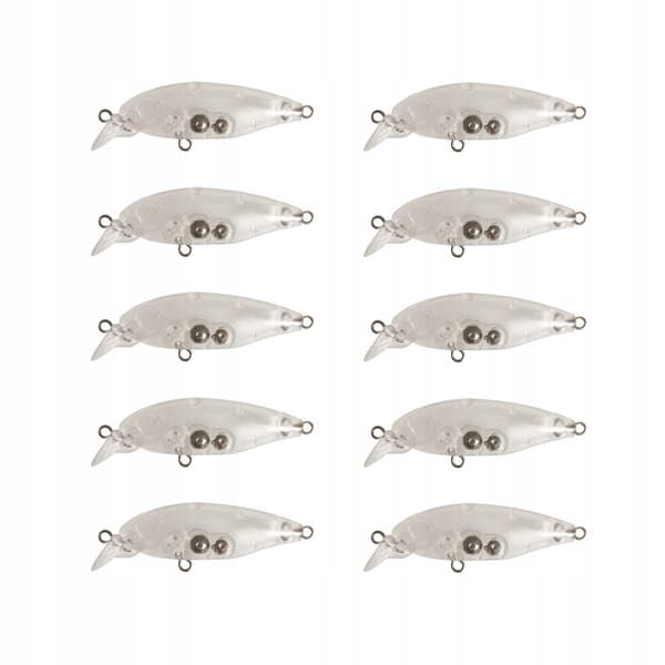 BODY Wobbler HAUKKI KUHA AHVEN Tee-se-itse MAALAUTUSVAAKA 5cm 3.5g 10kpl
