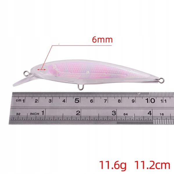 BODY Wobbler GEDDER OG SANDER ABORRER Gør-det-selv MALERIER 11 cm 11,6 g 10 stk.