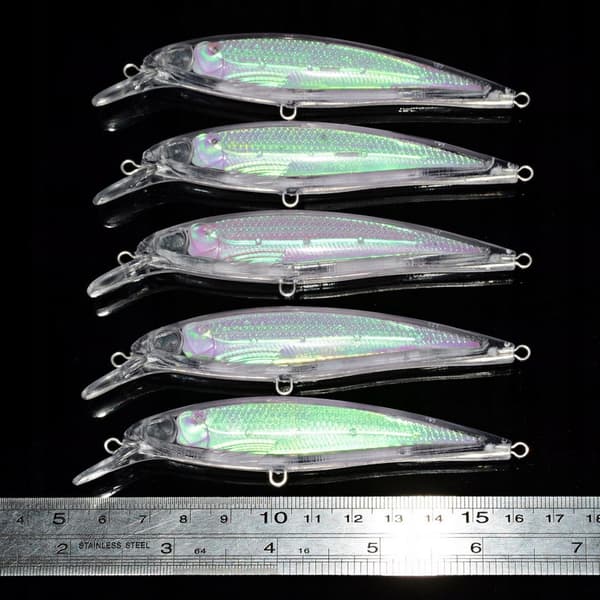 BODY Wobbler GEDDER OG SANDER ABORRER Gør-det-selv MALERIER 11 cm 11,6 g 10 stk.