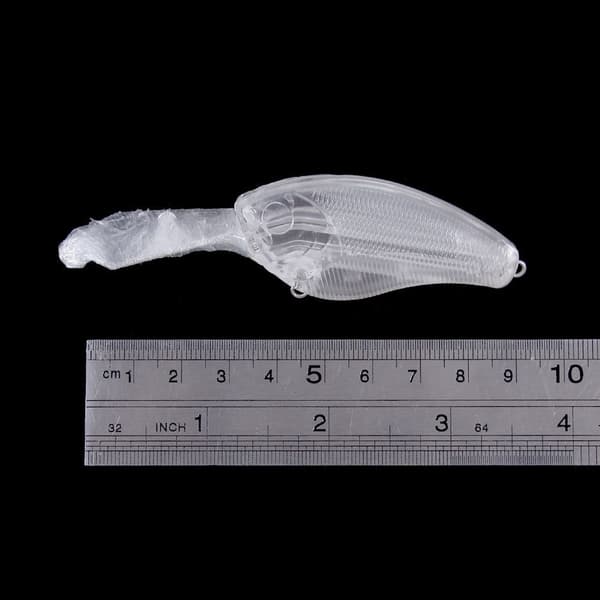 BODY Wobbler PIKE ZANDER PERC Gør-det-selv til MALING 9cm 10g 10stk
