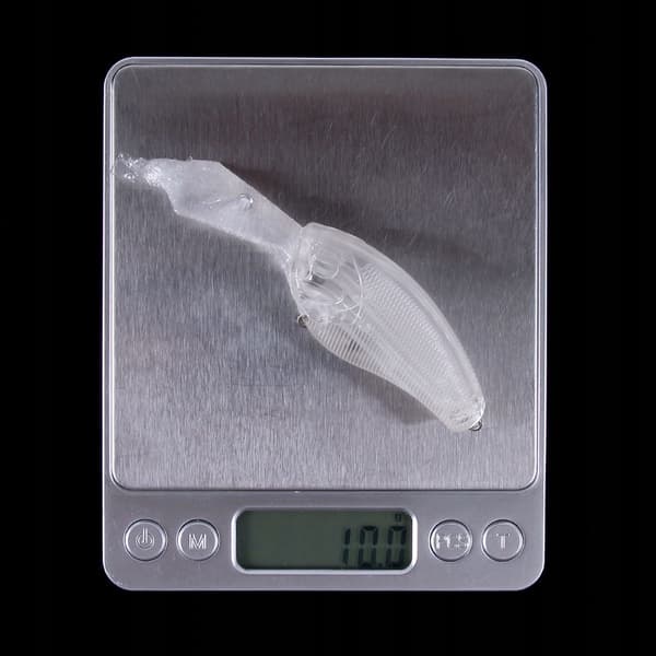 BODY Wobbler PIKE ZANDER PERC Gør-det-selv til MALING 9cm 10g 10stk