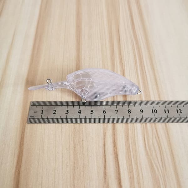 BODY Wobbler PIKE ZANDER PERC Gør-det-selv til MALING 9cm 10g 10stk